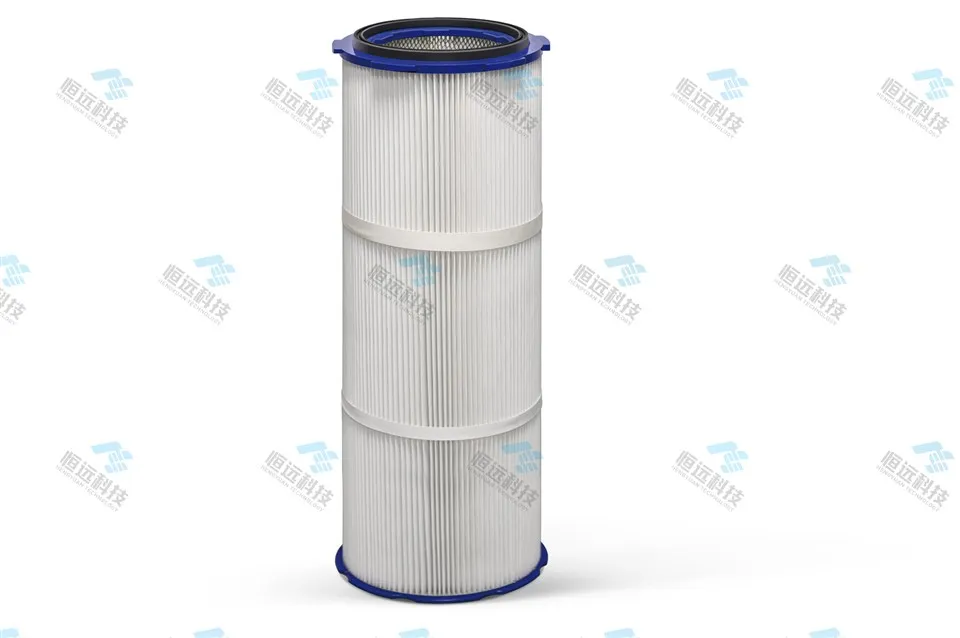 Kartrid Filter Udara Poliester Spunbond yang Dapat Dicuci Kolektor Debu Industri