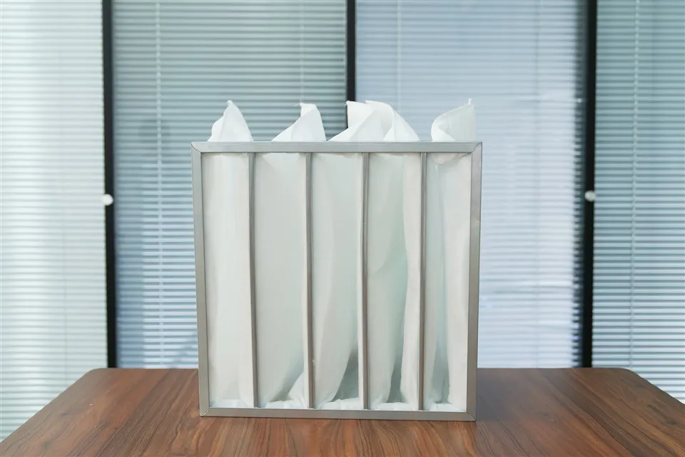 Filter Saku Katun Efisien Sedang Untuk AC F5 F6 F7 F8 F9 Filter Tas Utama Kondisi Baru