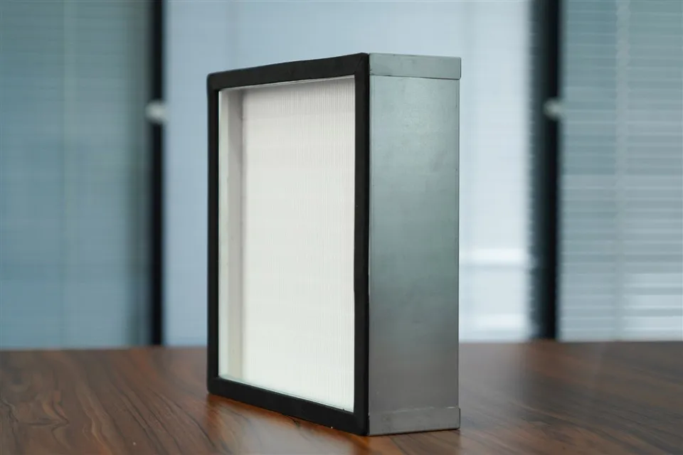 Filter Udara Hepa H13 14 Efisien Tinggi Pabrik OEM Dengan Bingkai Aluminium Atau Galvanis Mikron Segar 99,99% Filter Udara Hepa