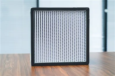 Peralatan Filter Udara Kustom Filter Hepa 0.3 Mikron 99,99% Lipit Hepa H13 H14 24*24 Filter Cocok Untuk Rumah Sakit dan Ruang Bersih